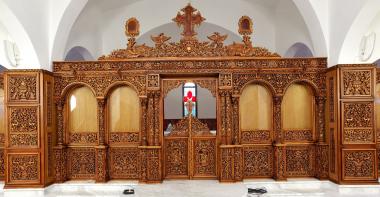 Iconostasis (Iconostasis with dragons, IKN_0263) 3D models for cnc